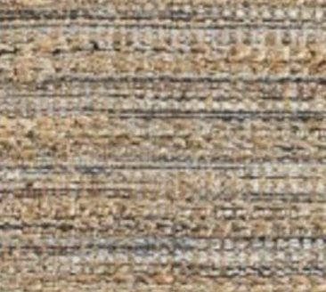 jute w/chenille rug navy 8x10