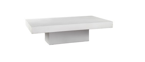 Venus Rectangular Concrete coffee table